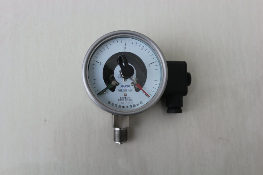 Accurary 1.6% Electric Contact Manometer with High Quality