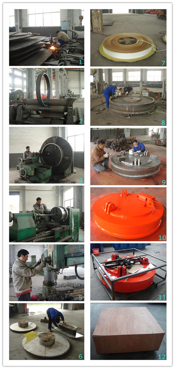 Electro Lifting Magnet and Belt Magnet Separator for Hanlding Irons