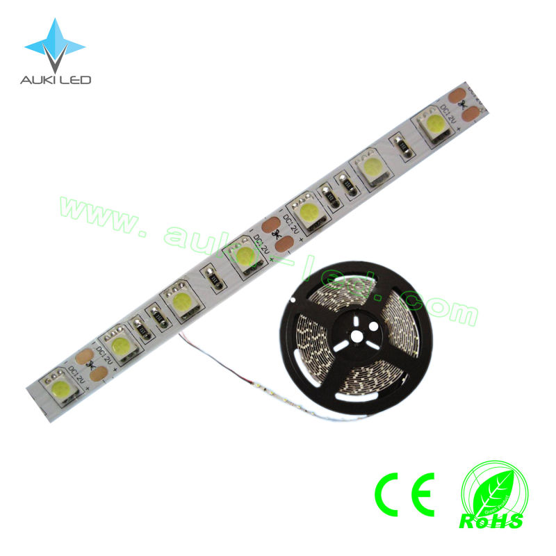 Outdoor W/R/G/B Color Waterproof SMD5050 5m Flexible LED Strip Lights for Market/Hotel/Airpot Decoration