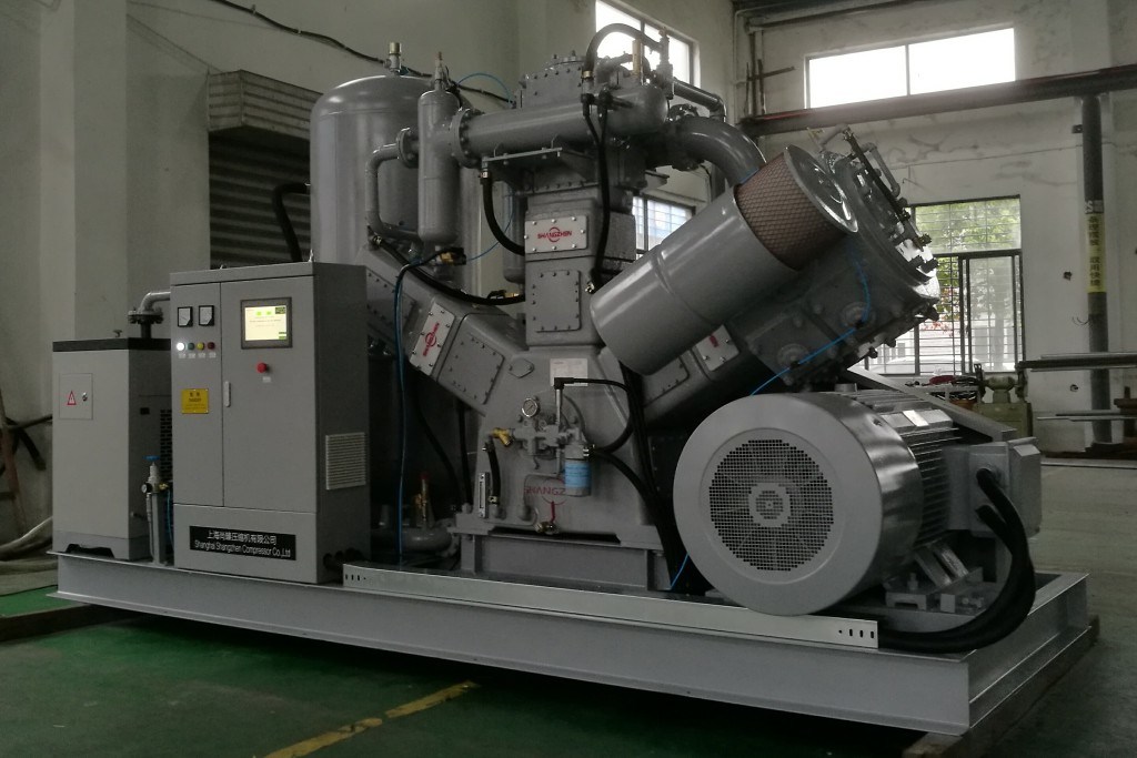 Water-Cooling Oil Free High Pressure Air Compressor for Blow Molding Machine