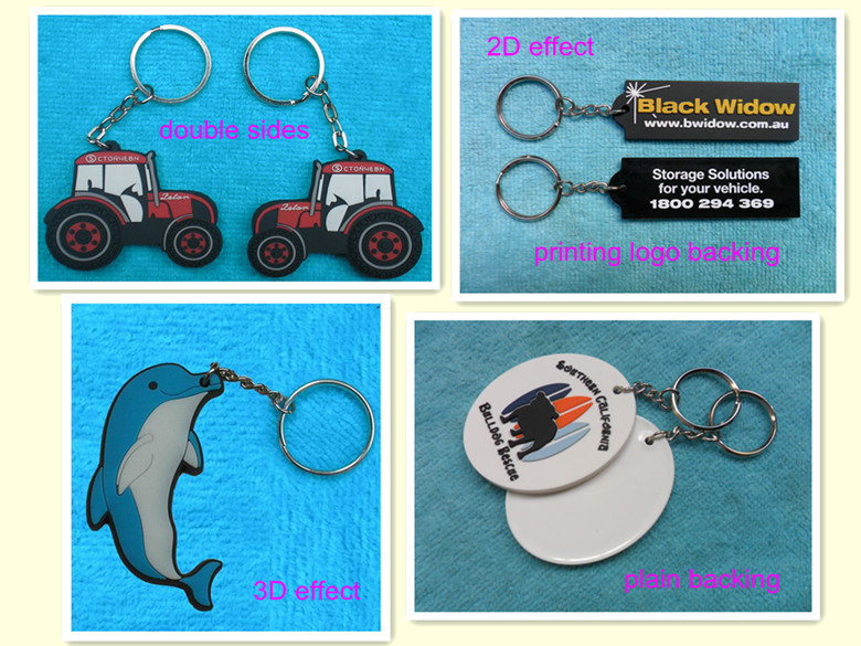 3D Cool PVC Heart Keychain Manufacturers in China