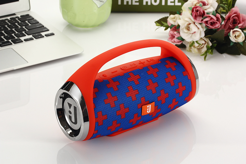 New-Arrival Wireless Bluetooth Fabric Portable Vehicle-Mounted TF Card Two-Horn Speaker