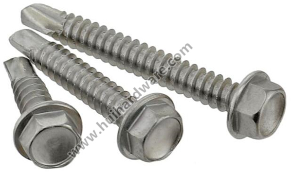 Pan/Flat/Truss/Flange/Hex/Wafer Head Self Drilling Screws