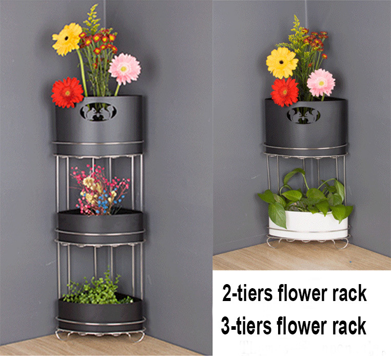 Creative Corner Metal Flower Pot