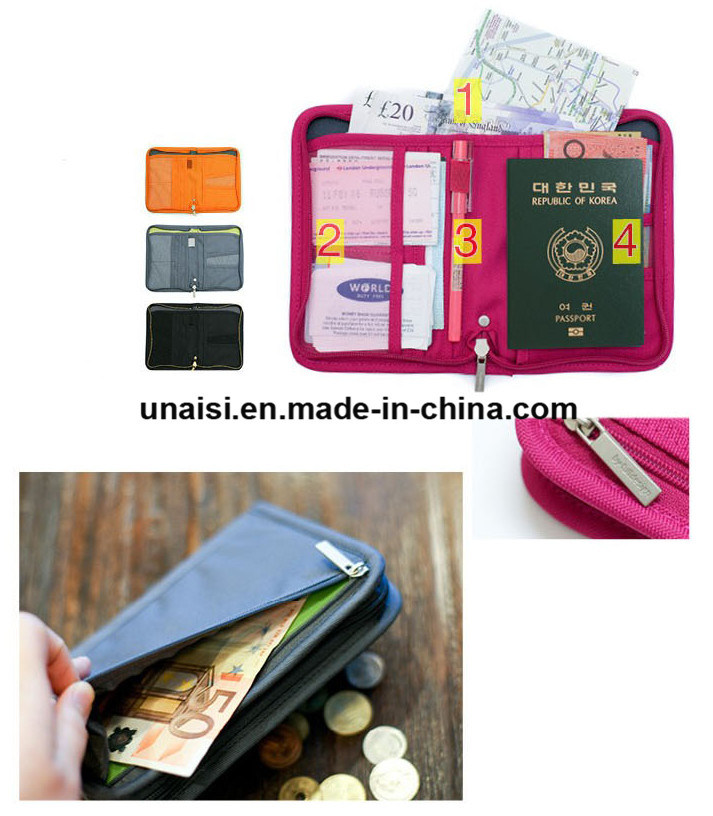 Travel Documents Case Card Wallet Purse Bag Passport Holder