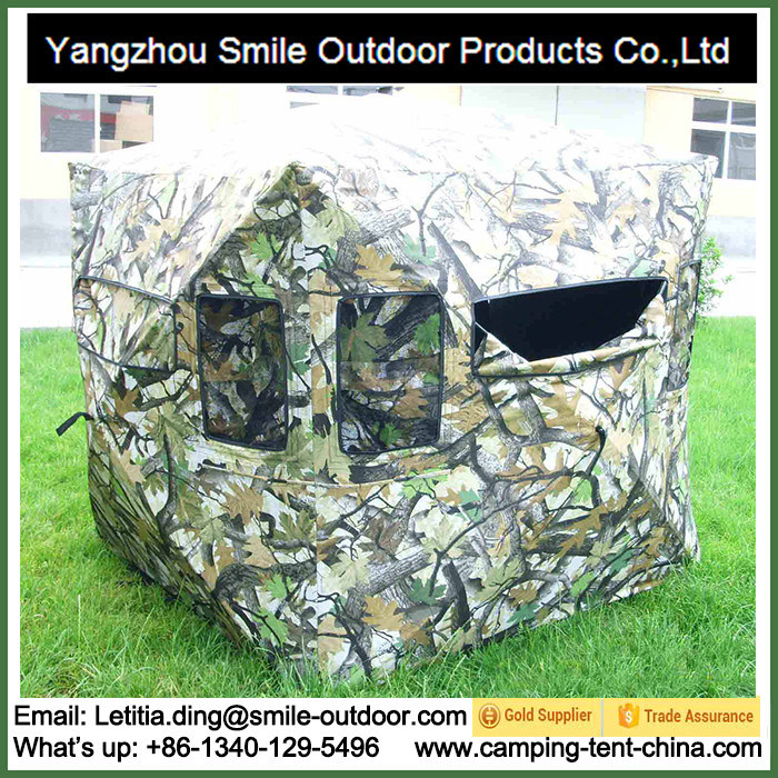 Auto Outdoor Canopy Black Background Pop up Blind Hunting Tent