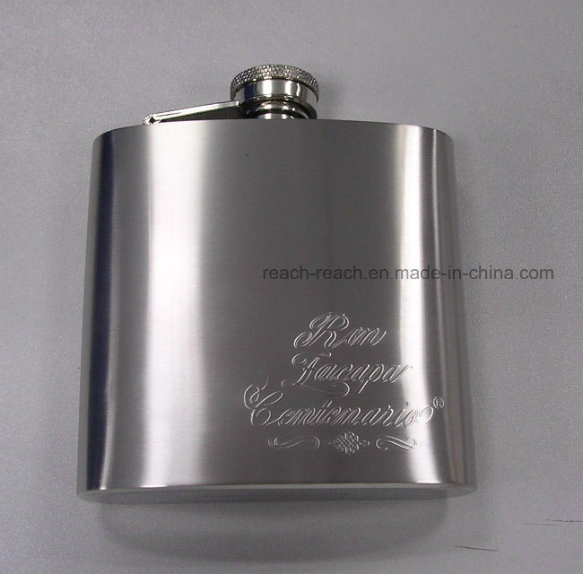 Stainless Steel Whisky Liquor Hip Flask (R-HF020)