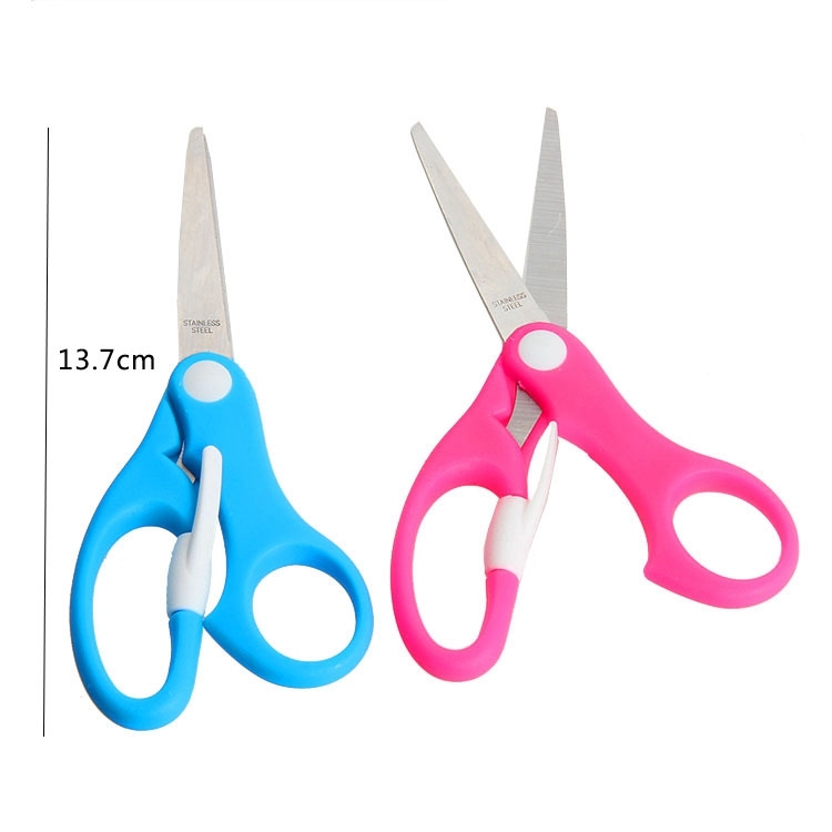 5.5''safety Children Paper Cutting School Stationary Scissors