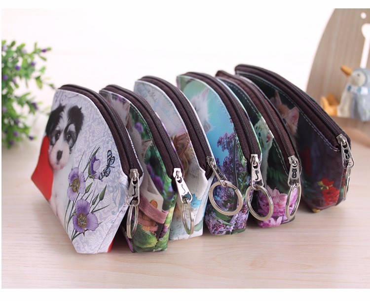 New PU Leather Cat Coin Purse Cute Kids Cartoon Wallet Kawaii Bag Coin Pouch Children Purse Holder Women Coin Wallet 15