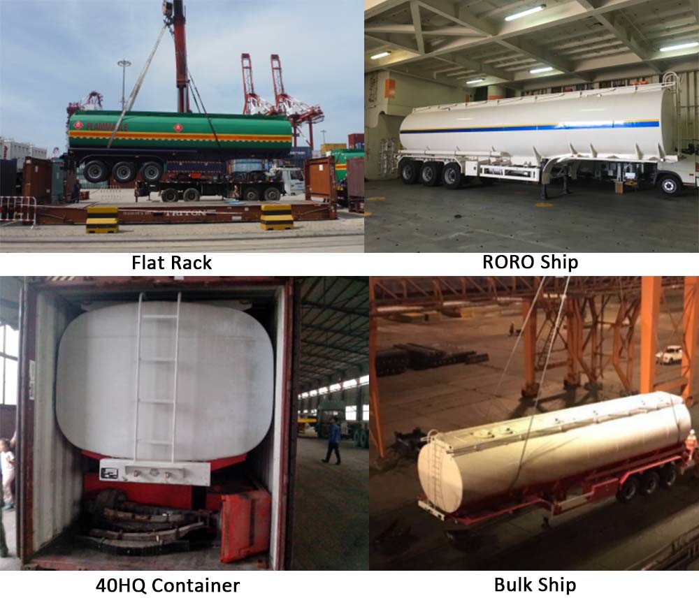 China Trailer Manufacture Tri Axle LPG Tank Trailer