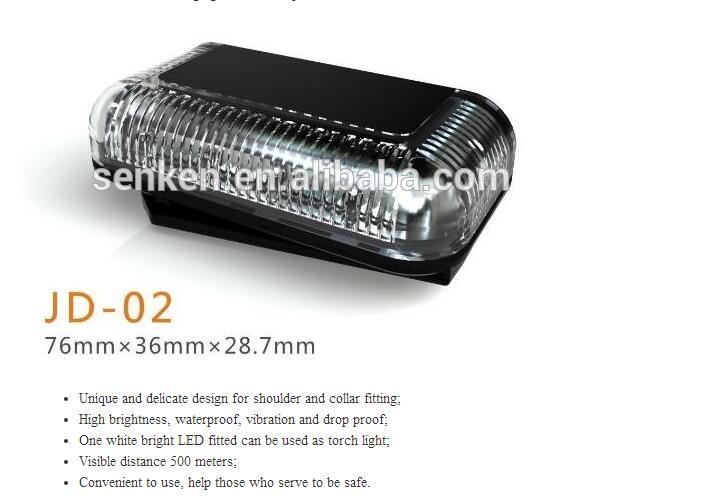 Senken LED Traffic Signal Light and Warning Light on Body Shoulder