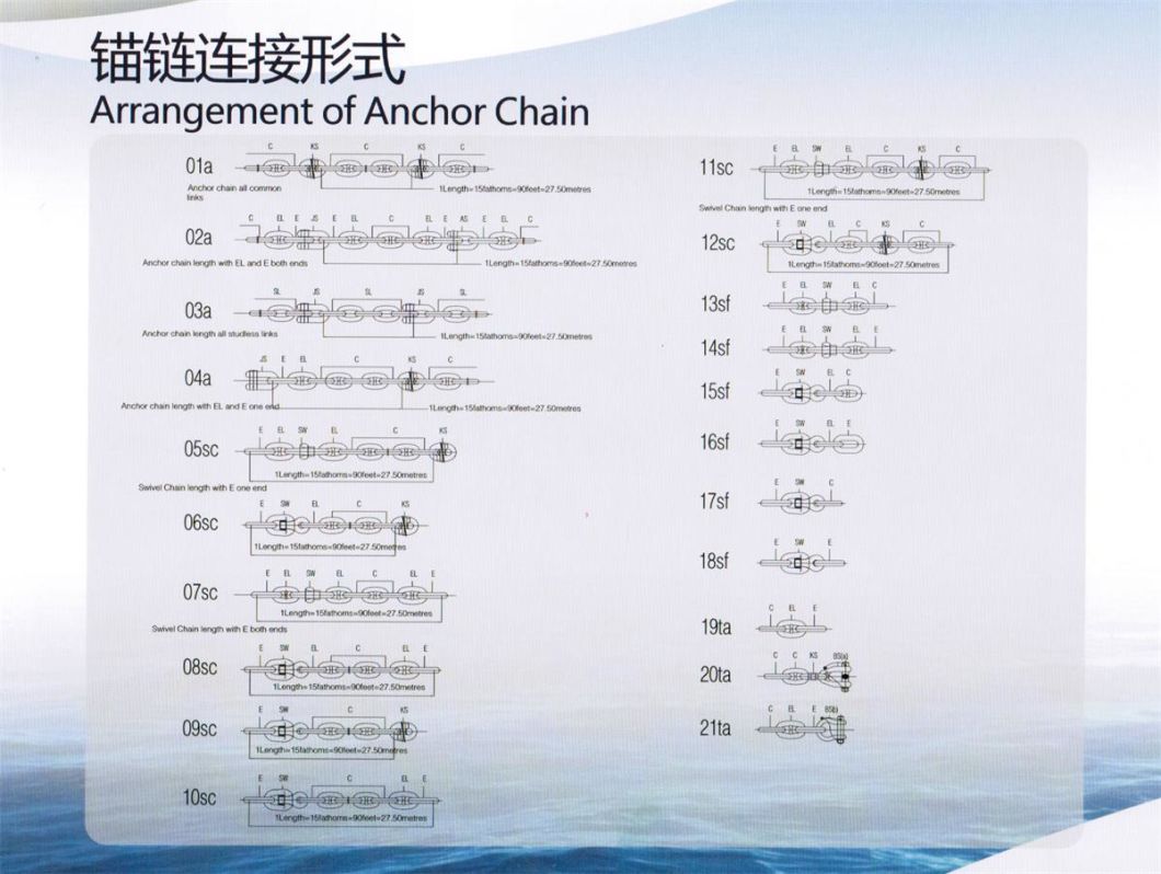 Anchor Chain Cable Anchor Chain for Ship