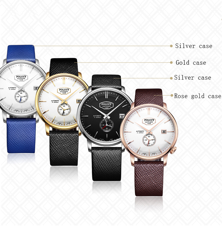 Wholesale Custom Watches Men Luxury Mechanical Original Automatic Mens Watch