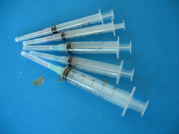 Disposable Syringe for Singe Use (with needle fixed on syringe)