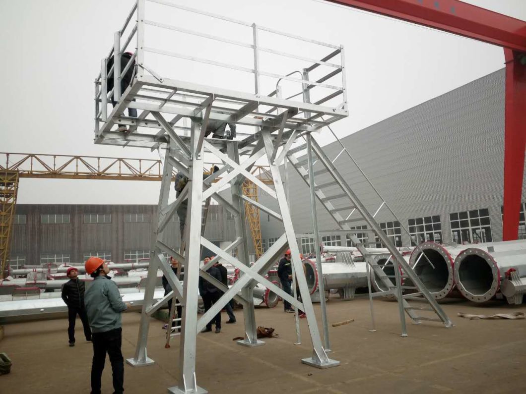 132kv/500kv Electric Transformer Substation Steel Tower