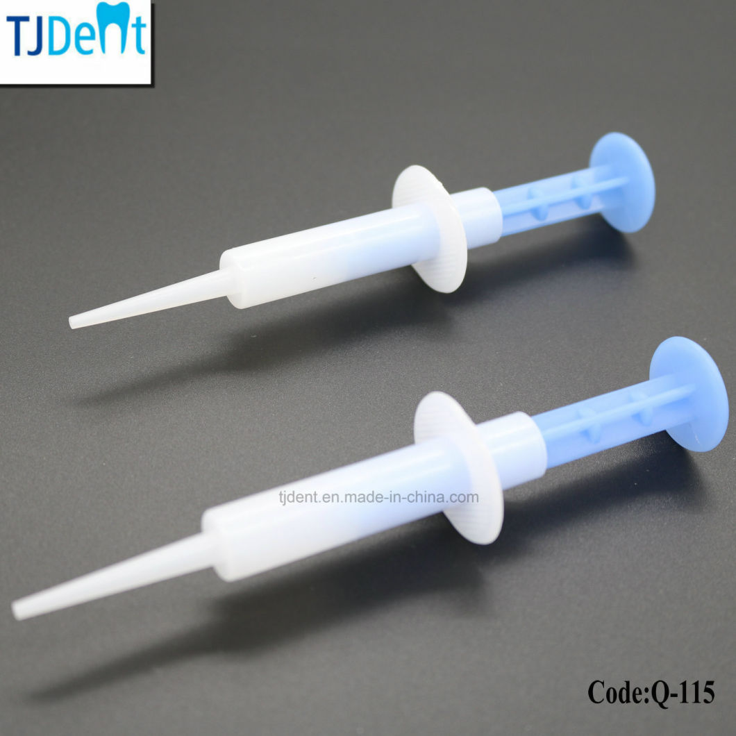 Medical Dental Disposable Product Plastic Vacuum 5ml Syringe (Q-115)