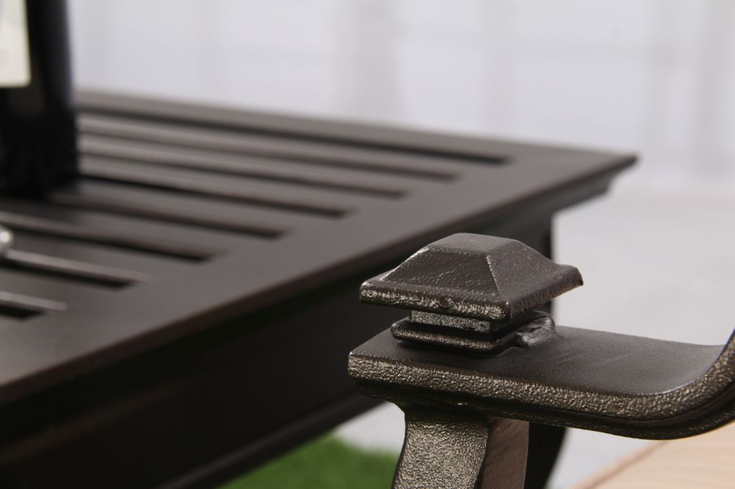 Modern Design Outdoor Furniture Cast Aluminum Azusa Dining Arm Chair