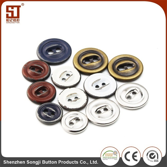Fashion Two Hole Metal Snap Button for Leather