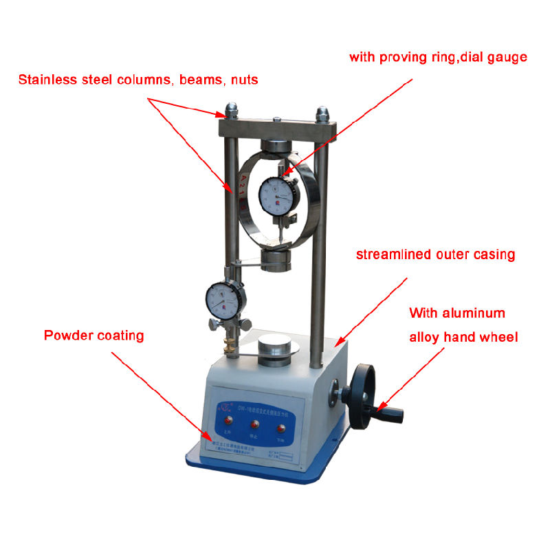 Electric Strain Unconfined Compression Tester