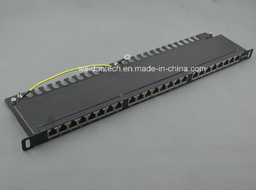 CAT6A 24 Ports FTP 0.5u Patch Panel