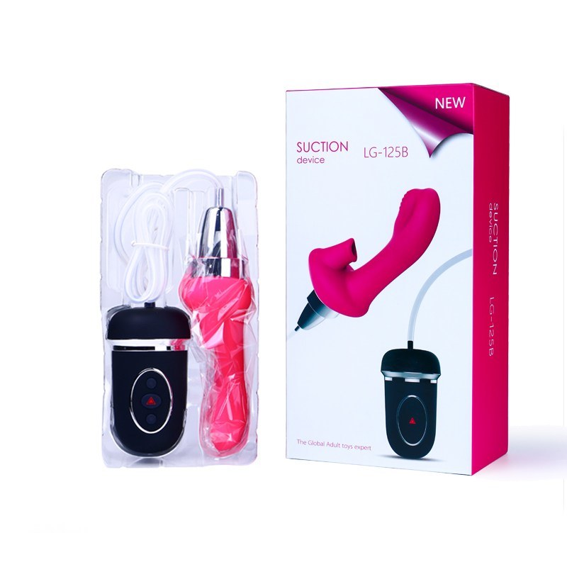 Suction Vibrator, 10 Vibration 5 Suction Modes Clitoral G-Spot Sucking Vibrator Massager Remote Adult Sex Toys for Women