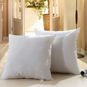 White Color Soft Feather Body Pillow