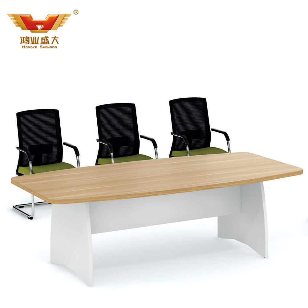 Office Meeting Room 8 Person Varied Modern Conference Table (H85-0385)