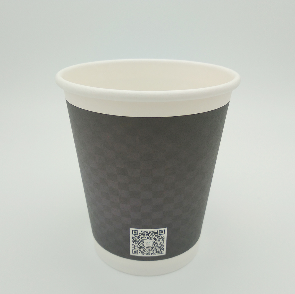 Customized Printed Disposable Double Wall Hot Coffee Tea Paper Cup
