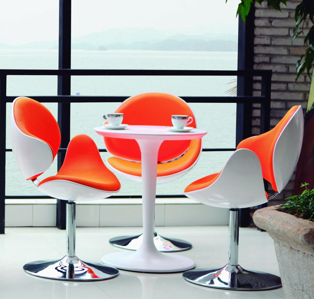 Swivel Hotel Lobby Chair Fiberglass Office Chair