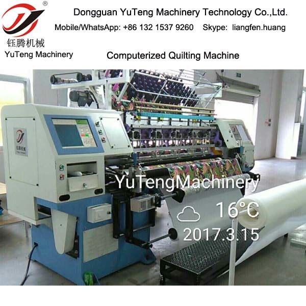 Computerized Lock Stitch Shuttle Multi Needles Quilting Machine Ygb64-2-3