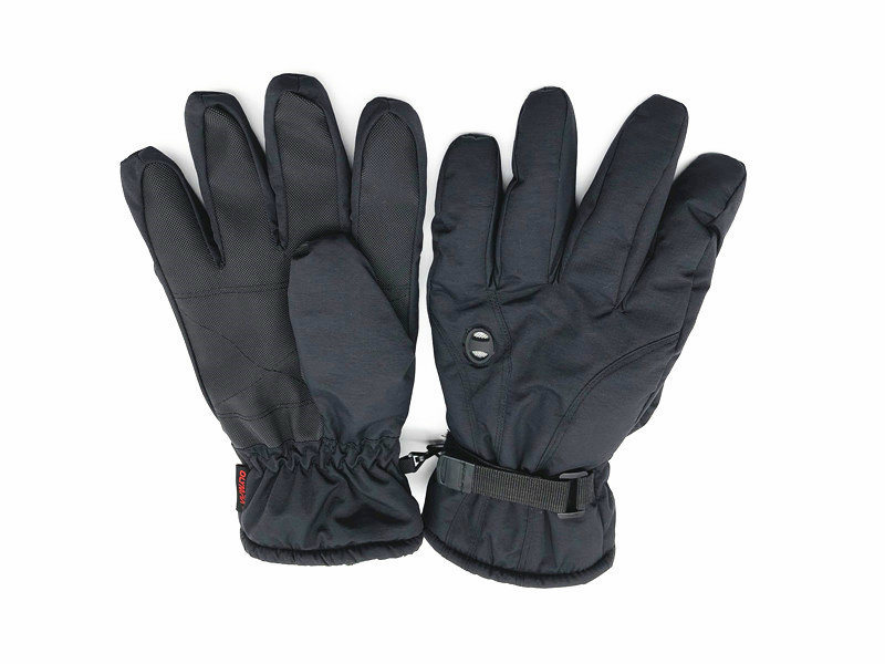 Fashion High Quality Leather Fleece Windproof Winter Ski Men Glove