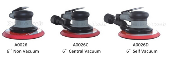 6`` Air Dual Action Sander with Vacuum