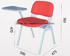 Classroom Training Chair with Writing Table for School Furniture (LL-0073)