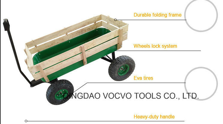 4 Wheels Tool Cart Kids Wogan Wooden Cart Tool Cart