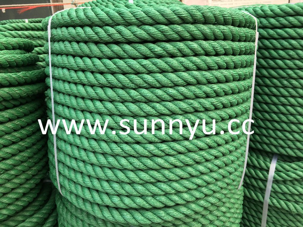 Professional Factory 3 Strands Nylon Packing Twisted Rope