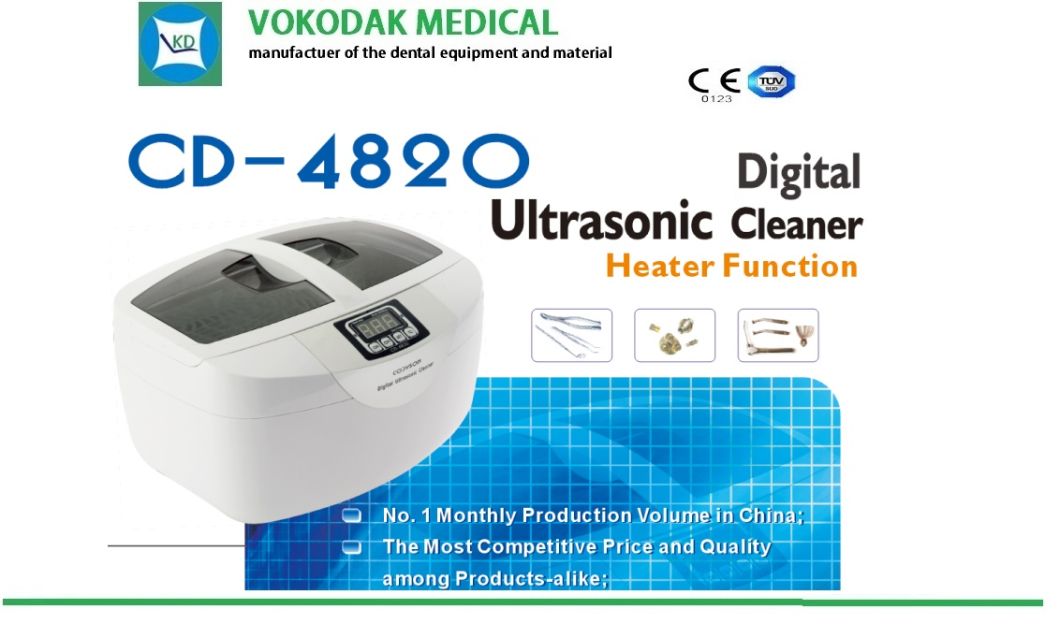 High Quality Digital Ultrasonic Cleaner Dental Equipment (CD-4820)