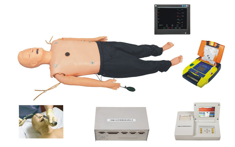 Xy-Acls8000c Comprehensive Emergency Skills Training Manikin, First Aid Manikin, CPR Manikin, Teaching Model