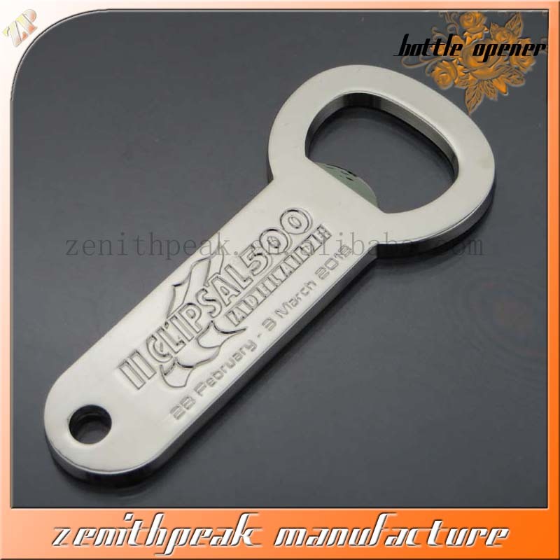 3D Design Old Building Metal Wine Bottle Opener Design