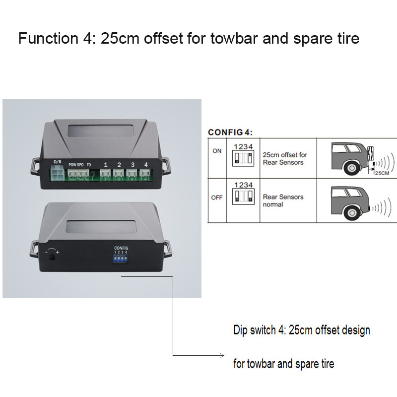 Buy Multi-Function Rear Sensor Kit Parking Detector