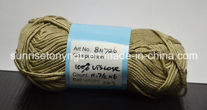 Textile Yarn Manufacturer High Tenacity Textured Ring Spun Viscose Polyester Yarn