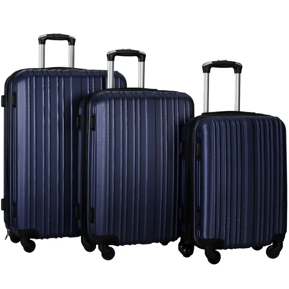 ABS Printed Trolley Travel Spinner Luggage From Xushi-Luggage