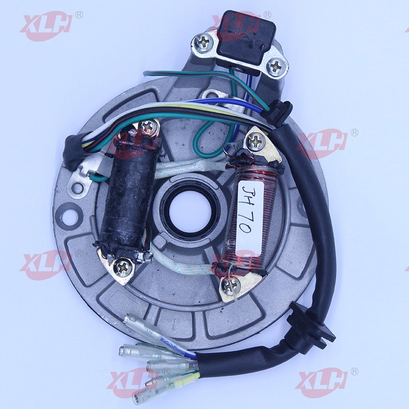 Magnetic Coil Motorcycle Parts ABS Alloy Stator Comp for Jh70/Cg125/Bajaj