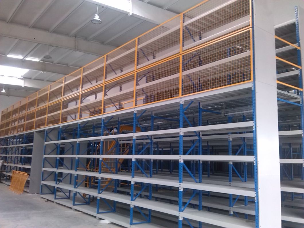 Customized Steel Structure Mezzanine Floor for Storage