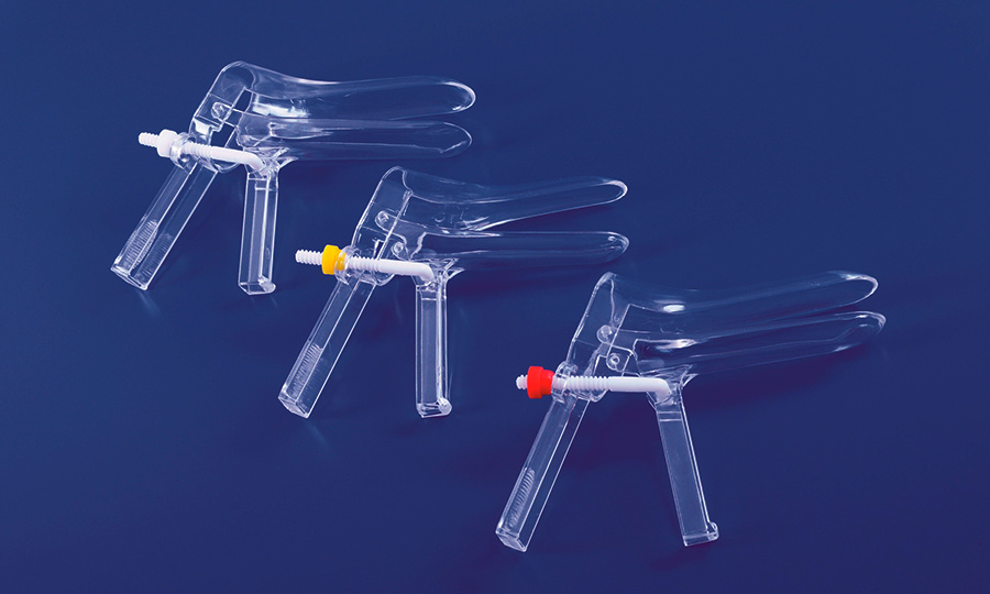 Disposable Medical Side-Screw Type Vaginal Speculum