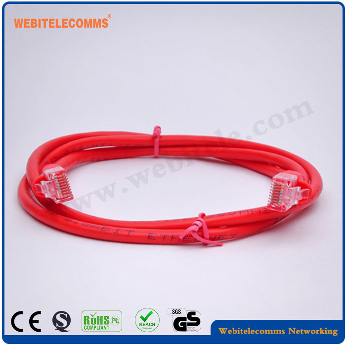 UTP Cat 5e Patch Cord Cu or CCA Material Network Patch Cord