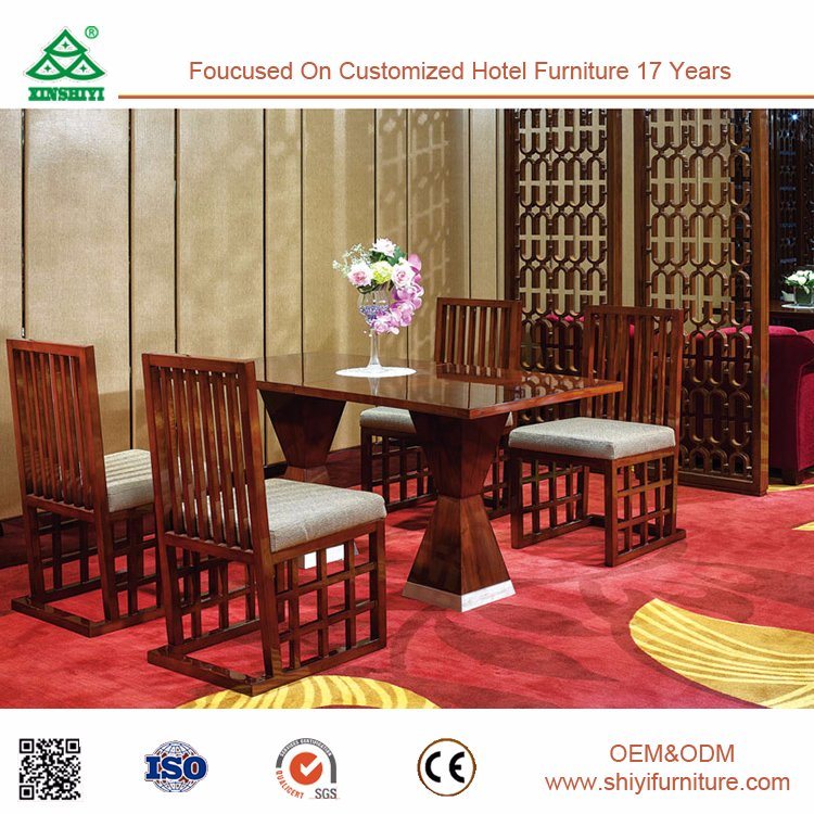 Factory Supplier Grate Modern New Model Dining Room Sofa Sets / Hotel Dining Table and Chair Design