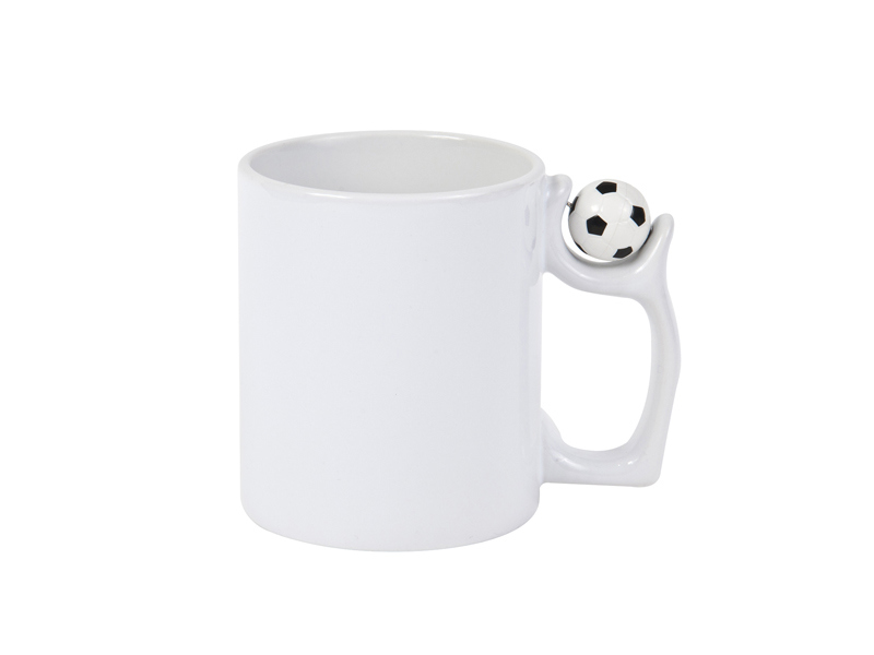 11oz Sublimation Ceramic Football Mug (B11ZQ)