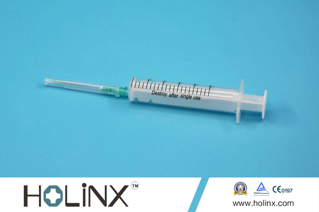 Medical Syringe Two Parts 5ml with Needle
