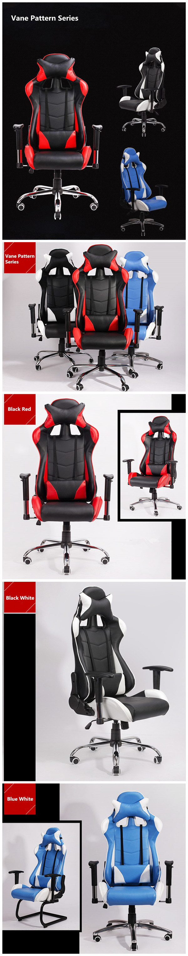 Modern Sport Seat Office Chair Swivel Wcg Gaming Chair