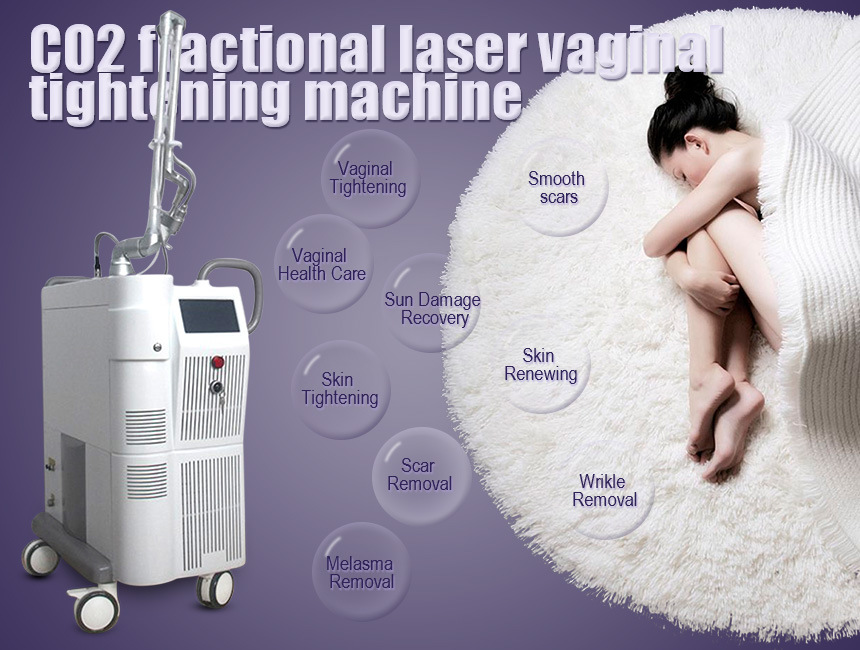CO2 Fractional Laser Maintenance Machine Professional Vaginal Tightening Rejuvenation Machine